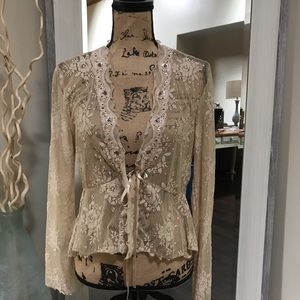 NY&C Lace Cardigan